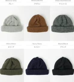 HIGHLAND 2000 / Merino Alpaca Tubular Bobby Cap (Double Turn Up)