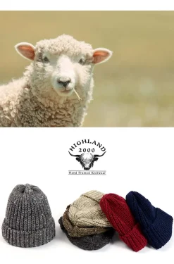HIGHLAND 2000 / Short Wool Knits Cap