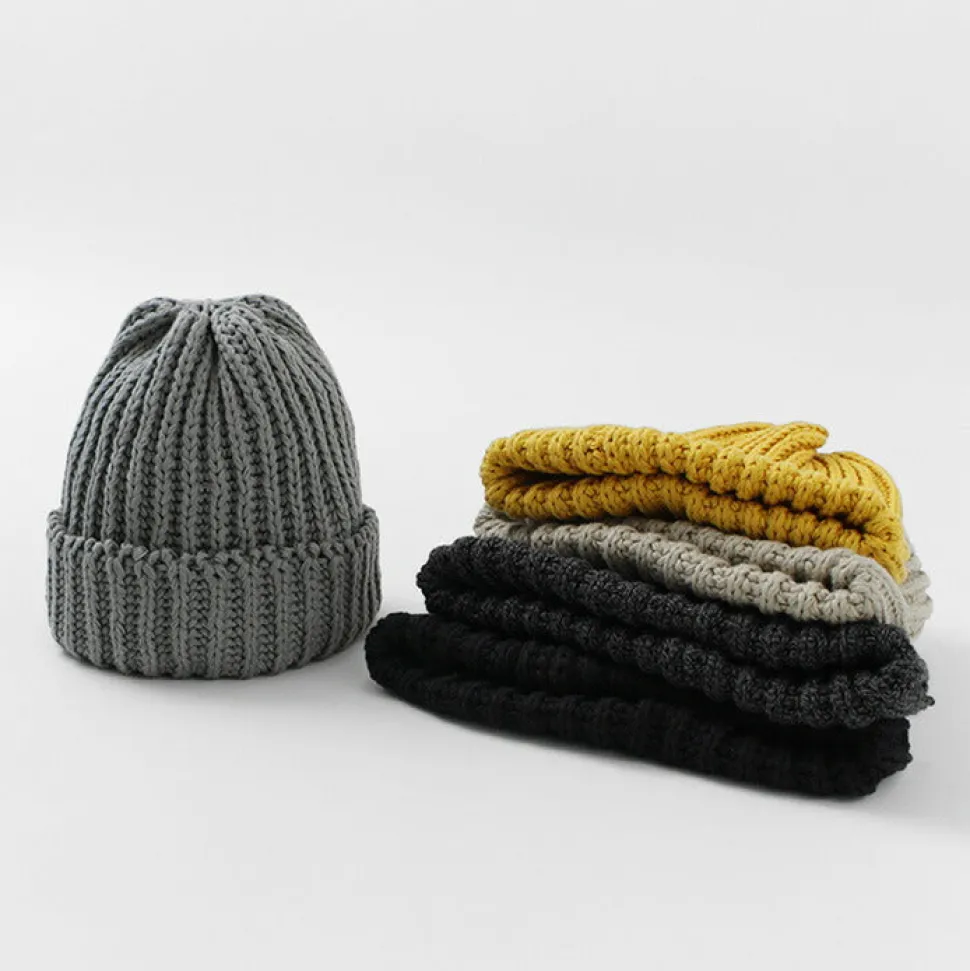 HIGHLAND 2000 / Very Short Heavyweight Cotton Knitted Cap