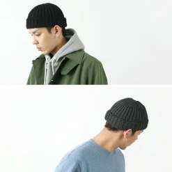HIGHLAND 2000 / Very Short Heavyweight Cotton Knitted Cap