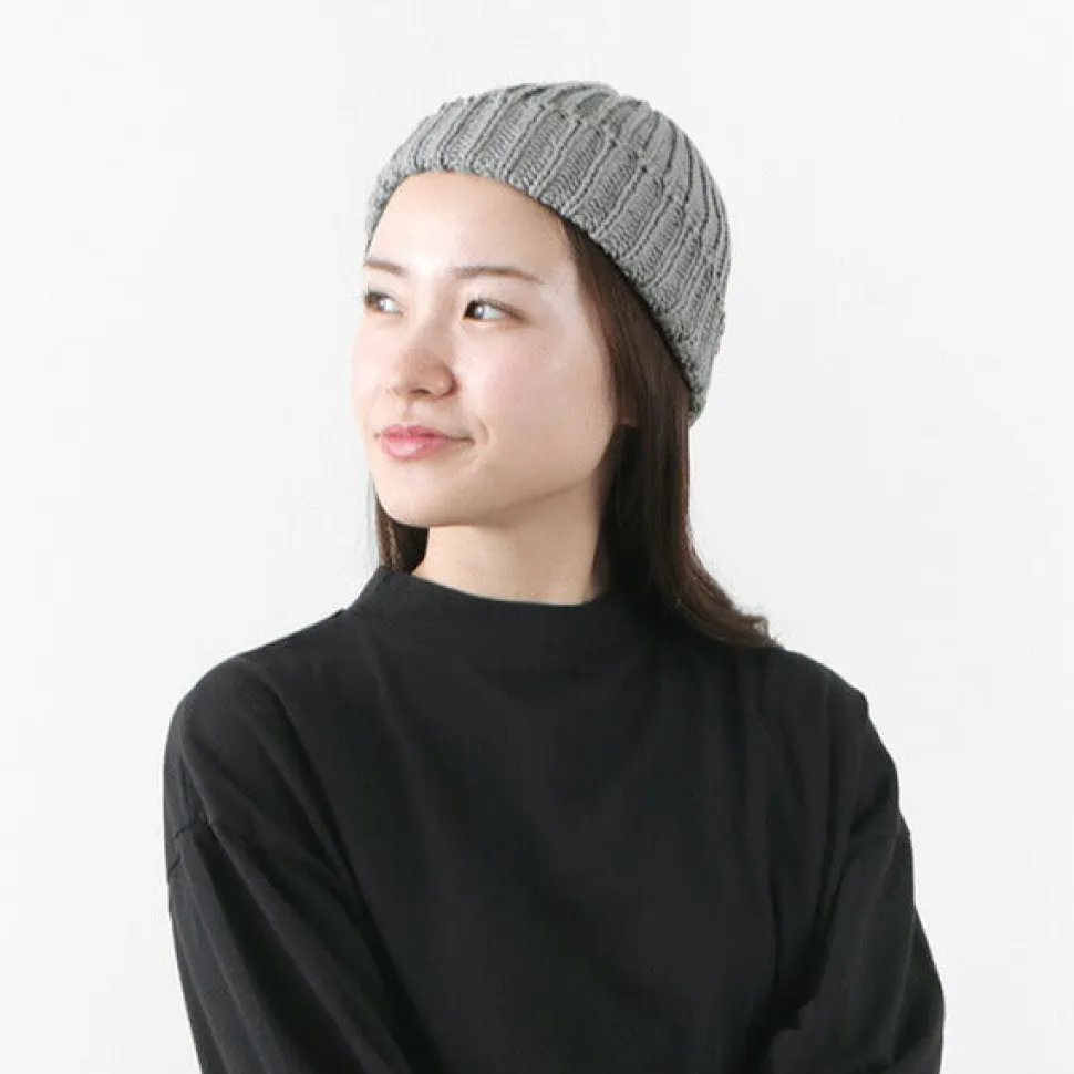 HIGHLAND 2000 / Very Short Heavyweight Cotton Knitted Cap