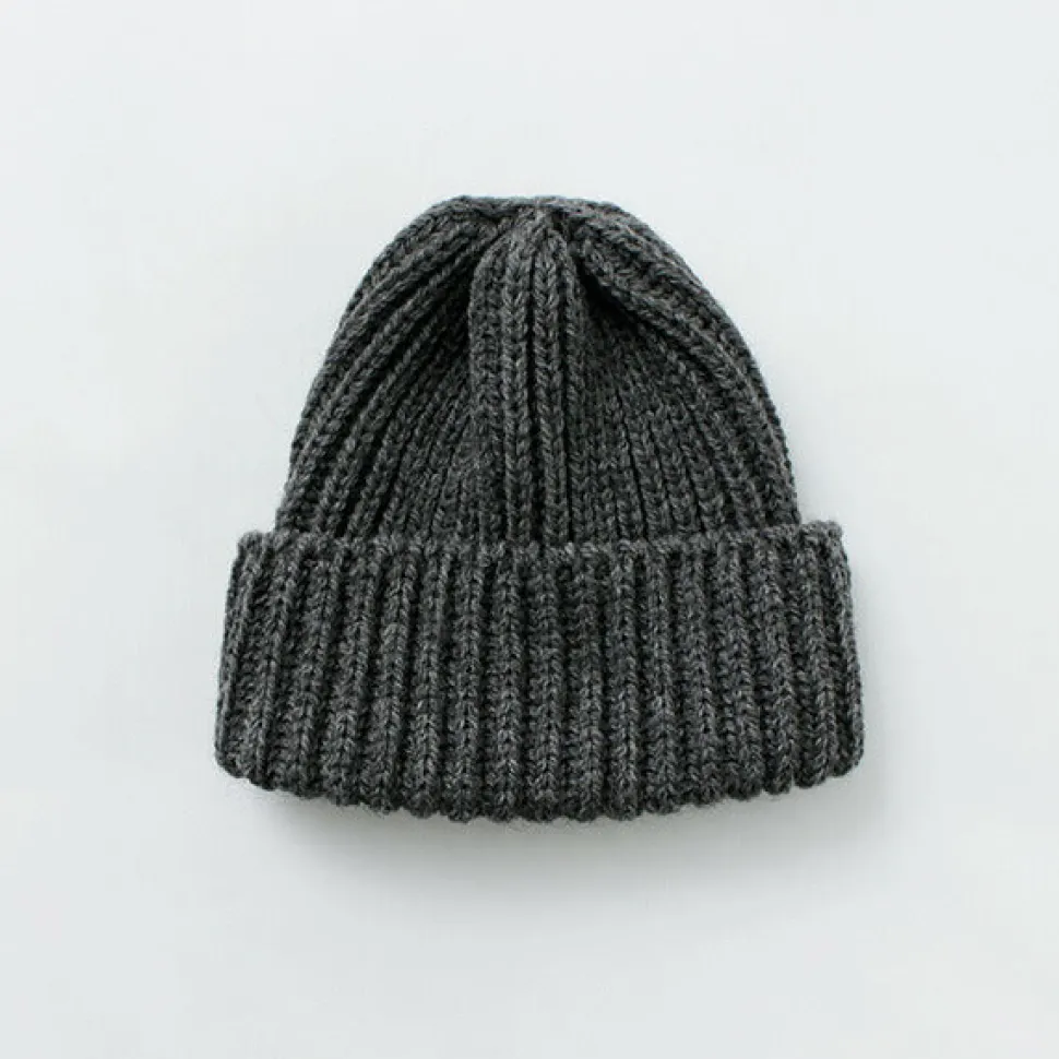 HIGHLAND 2000 / Very Short Merino Wool Knit Cap