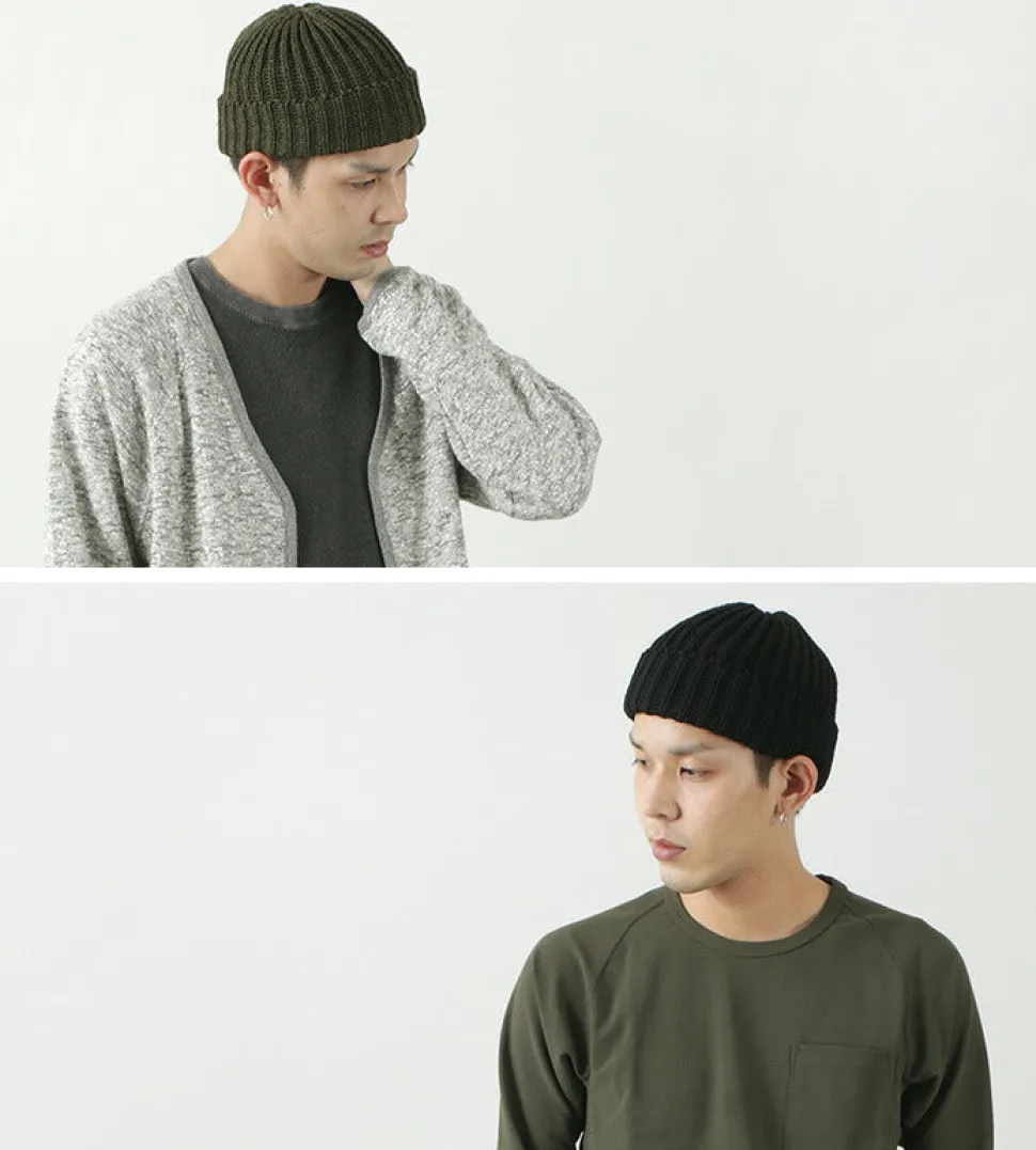 HIGHLAND 2000 / Very Short Merino Wool Knit Cap