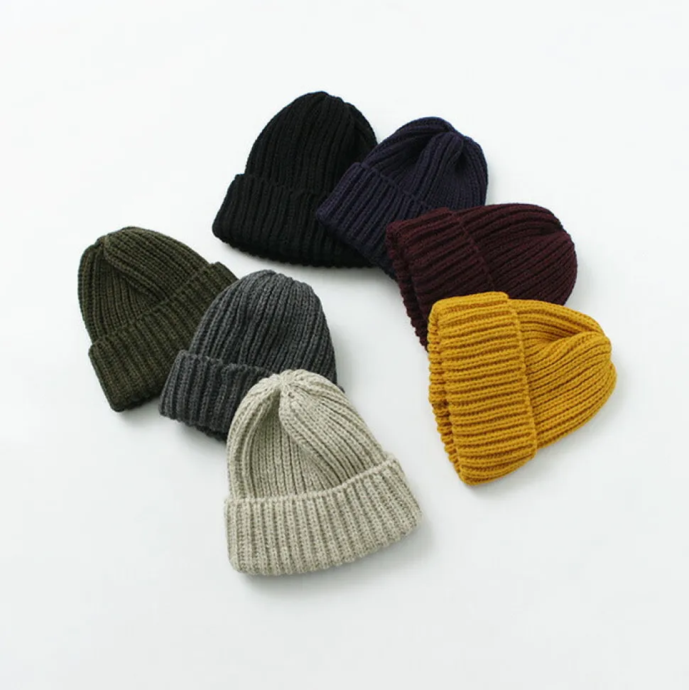 HIGHLAND 2000 / Very Short Merino Wool Knit Cap