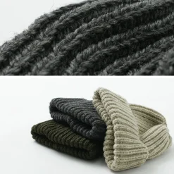 HIGHLAND 2000 / Very Short Merino Wool Knit Cap