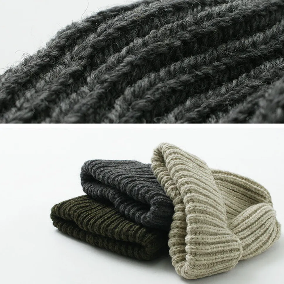 HIGHLAND 2000 / Very Short Merino Wool Knit Cap