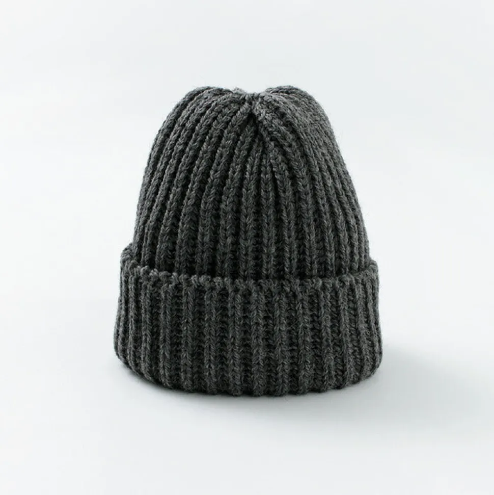 HIGHLAND 2000 / Very Short Merino Wool Knit Cap