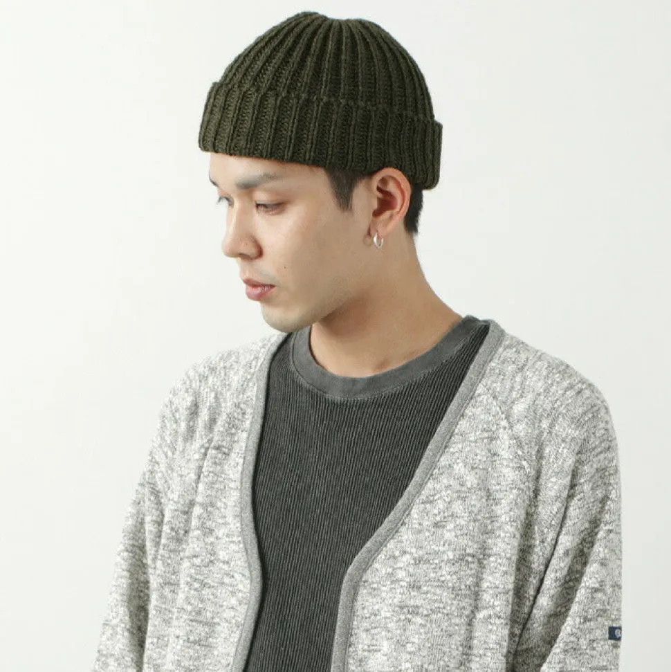 HIGHLAND 2000 / Very Short Merino Wool Knit Cap
