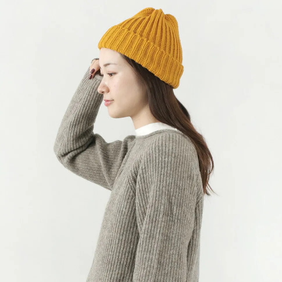 HIGHLAND 2000 / Very Short Merino Wool Knit Cap