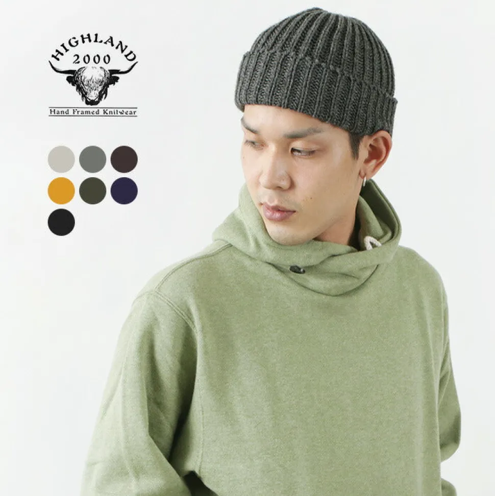 HIGHLAND 2000 / Very Short Merino Wool Knit Cap