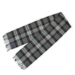 HIGHLAND TWEEDS / Lamb Wool Check Scarf