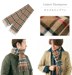 HIGHLAND TWEEDS / Lamb Wool Check Scarf