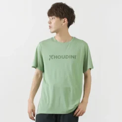 HOUDINI / Tree Tee Drawing logo /wood pulp T-shirt