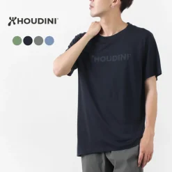 HOUDINI / Tree Tee Drawing logo /wood pulp T-shirt
