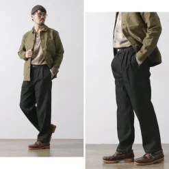 ILL ONE EIGHTY / Denim 2-tuck pants