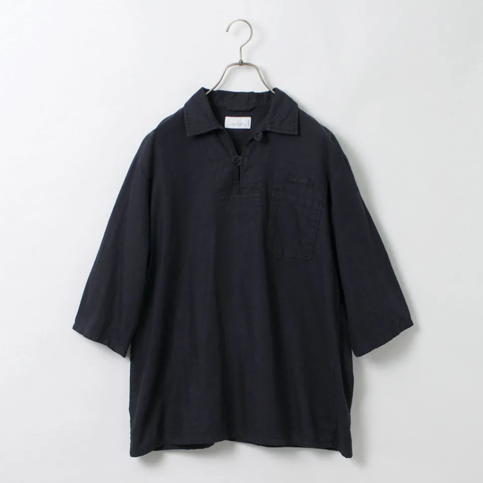 JAPAN BLUE JEANS / CODE:SILVER Military Pullover Shirt