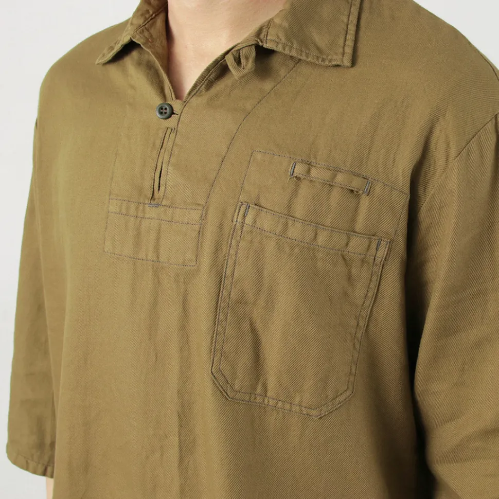 JAPAN BLUE JEANS / CODE:SILVER Military Pullover Shirt