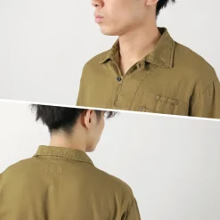 JAPAN BLUE JEANS / CODE:SILVER Military Pullover Shirt