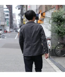 JAPAN BLUE JEANS / Full flannel serge tailored jacket