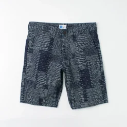 JAPAN BLUE JEANS / Indigo quilted coat Style Sweatshirt Shorts