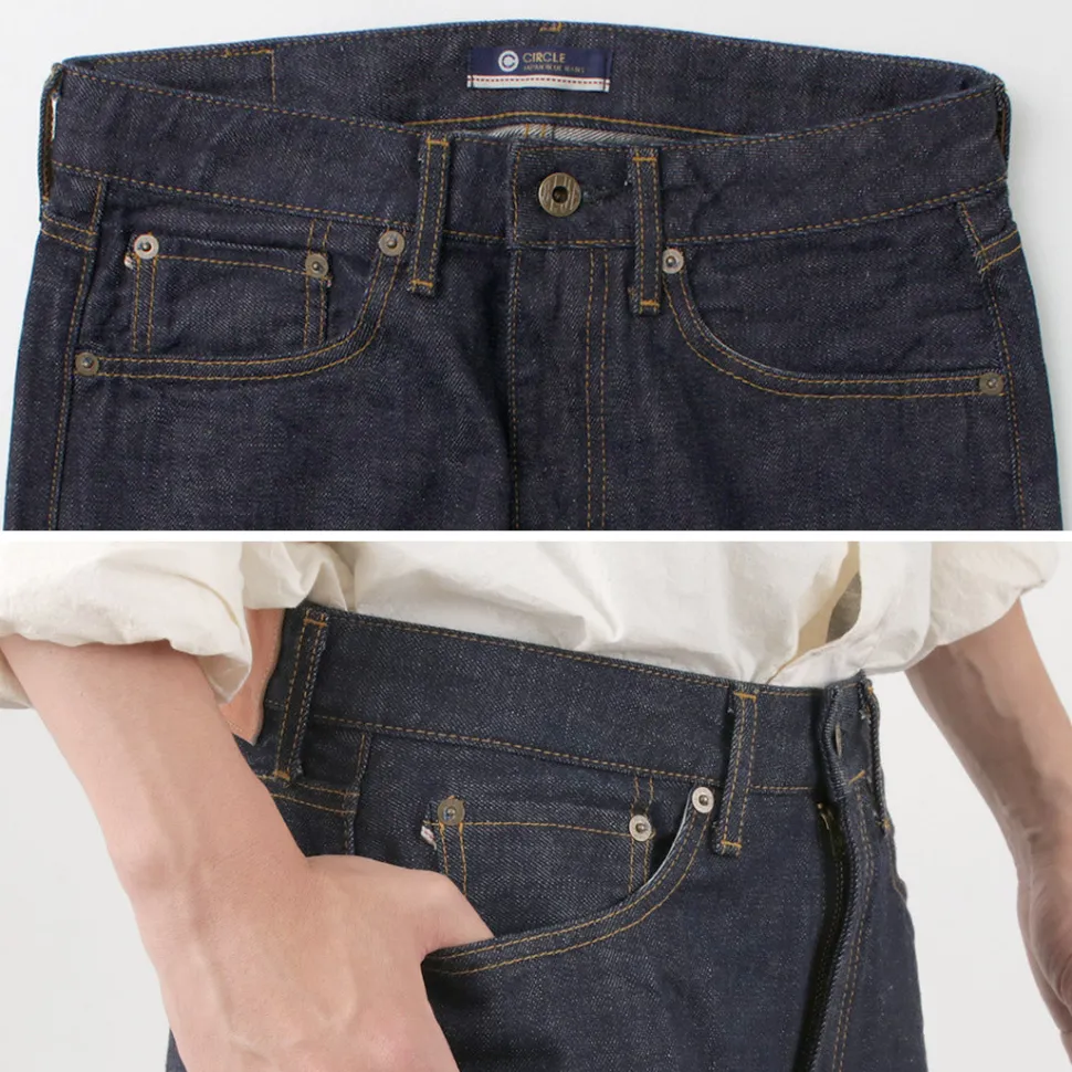 JAPAN BLUE JEANS / J504 Circle Loose 12.5oz African cotton selvage denim