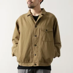 JAPAN BLUE JEANS / Military Herringbone Jacket