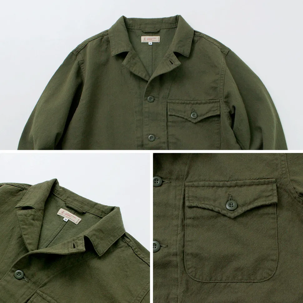 JAPAN BLUE JEANS / Military Herringbone Jacket