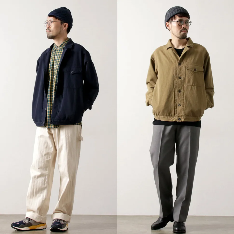 JAPAN BLUE JEANS / Military Herringbone Jacket