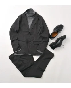 JAPAN BLUE JEANS / Officer Tapered Full Flanser Trousers