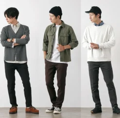 JAPAN BLUE JEANS / Officer Tapered Full Flanser Trousers