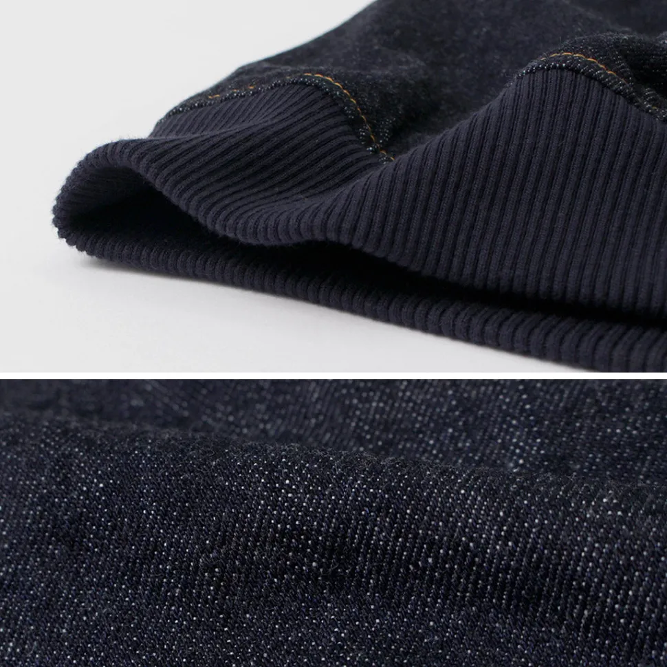 JAPAN BLUE JEANS / 13.5oz Crunch Denim Bomber Jacket