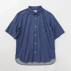 JAPAN BLUE JEANS / 3oz denim short sleeve shirt