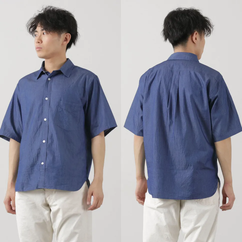 JAPAN BLUE JEANS / 3oz denim short sleeve shirt