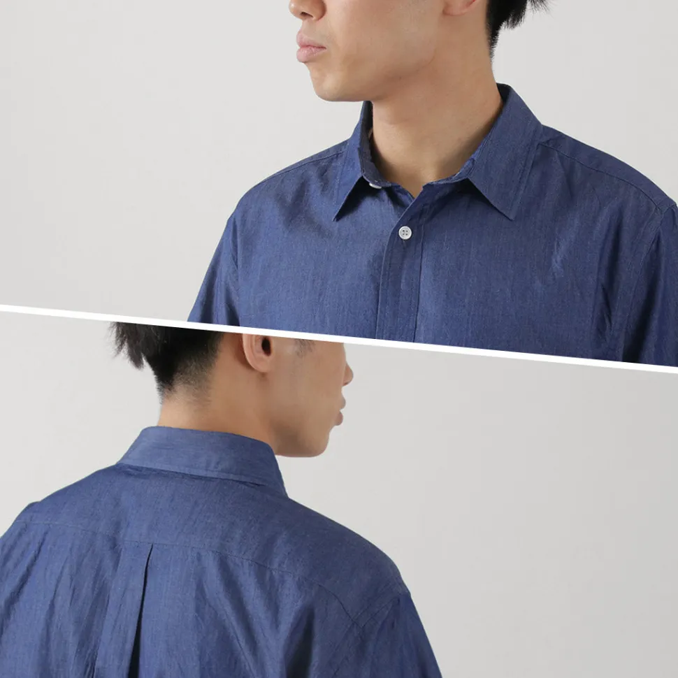 JAPAN BLUE JEANS / 3oz denim short sleeve shirt