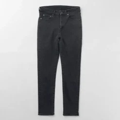 JAPAN BLUE JEANS / 12oz Hyper Stretch Slim Tapered Denim Faded Black