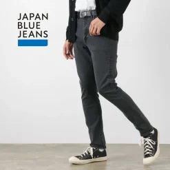 JAPAN BLUE JEANS / 12oz Hyper Stretch Slim Tapered Denim Faded Black