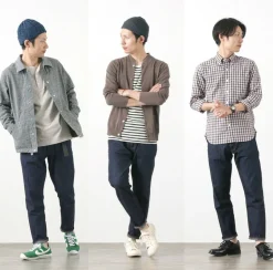 JAPAN BLUE JEANS / 8oz 5P Denim Tapered Trousers