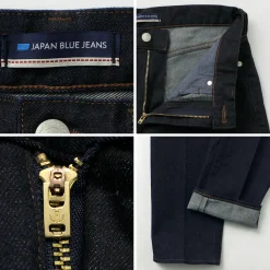 JAPAN BLUE JEANS / 12oz Stretch Center Crease 5P Denim One-washed