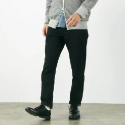 JAPAN BLUE JEANS / Prep 12oz Selvich Full Black Jeans