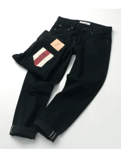 JAPAN BLUE JEANS / Prep 12oz Selvich Full Black Jeans