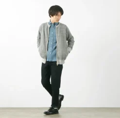 JAPAN BLUE JEANS / Prep 12oz Selvich Full Black Jeans