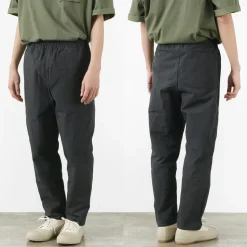 JAPAN BLUE JEANS / Ripstop garment dye relaxed trousers