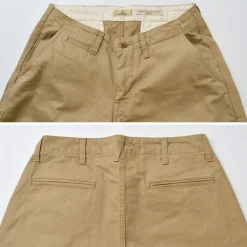 JAPAN BLUE JEANS / RJB1610 40/3 High Count Twill Wide Tapered Vintage Chinos