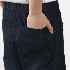JAPAN BLUE JEANS / RJB7570 Cotton Linen Denim Knicker Trousers