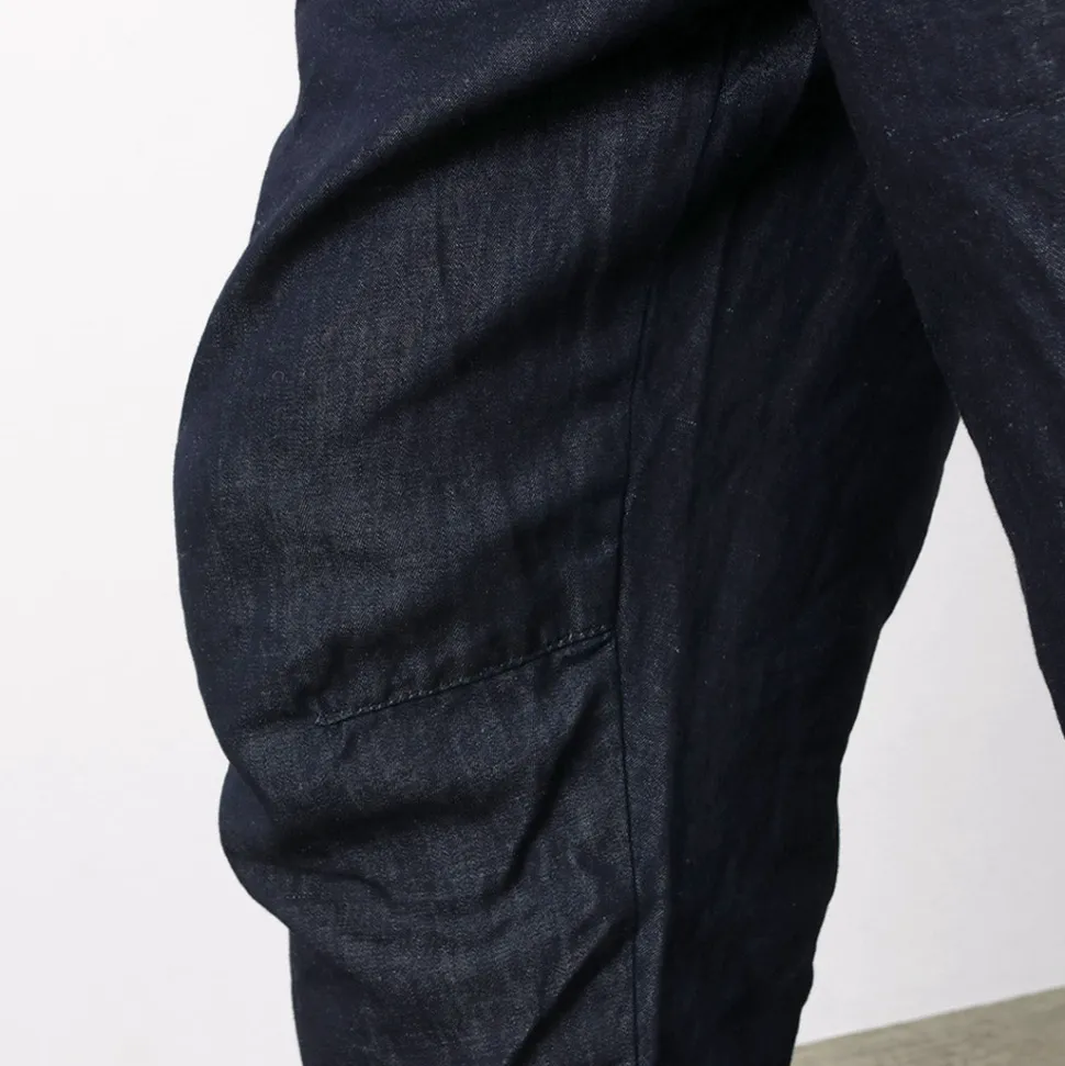 JAPAN BLUE JEANS / RJB7570 Cotton Linen Denim Knicker Trousers