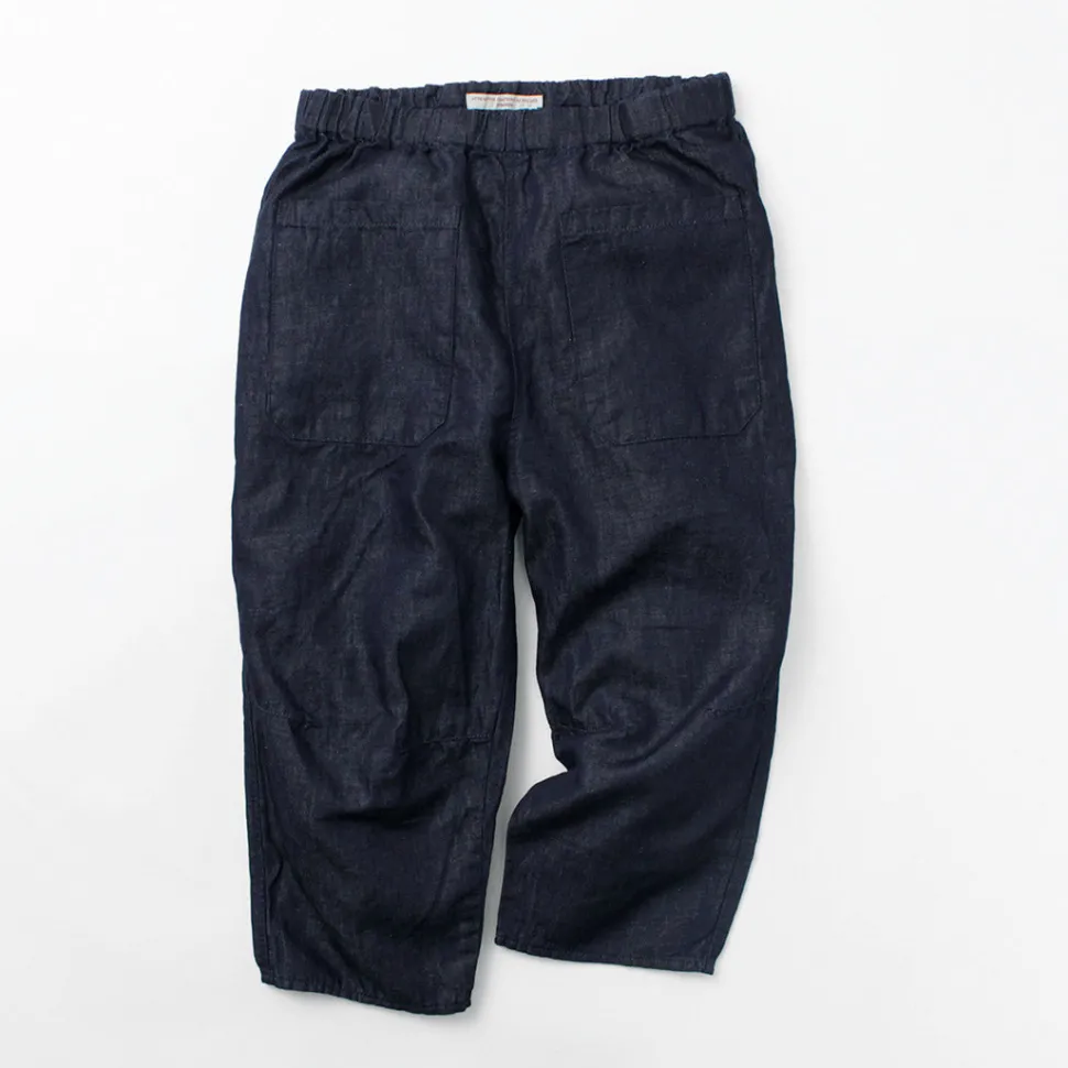 JAPAN BLUE JEANS / RJB7570 Cotton Linen Denim Knicker Trousers