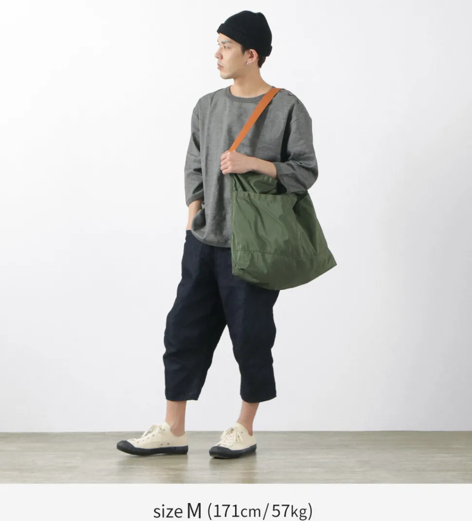 JAPAN BLUE JEANS / RJB7570 Cotton Linen Denim Knicker Trousers