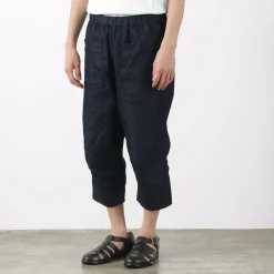 JAPAN BLUE JEANS / RJB7570 Cotton Linen Denim Knicker Trousers