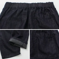 JAPAN BLUE JEANS / RJB7590 Cotton Linen Denim Easy Pants