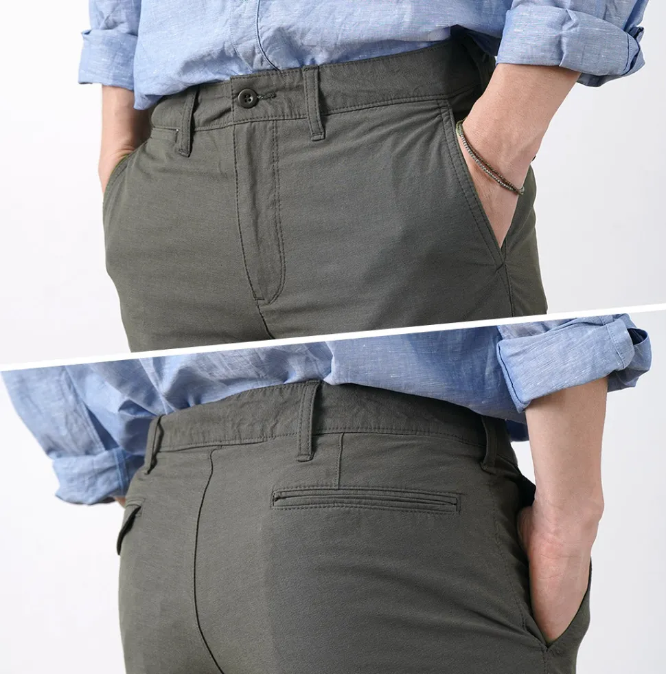 JAPAN BLUE JEANS / RJB4670 Neo Breezy Officer Tapered Trousers